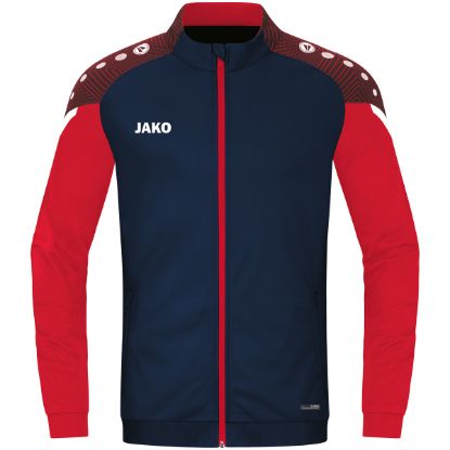 Afbeeldingen van Polyestervest Performance marine/rood