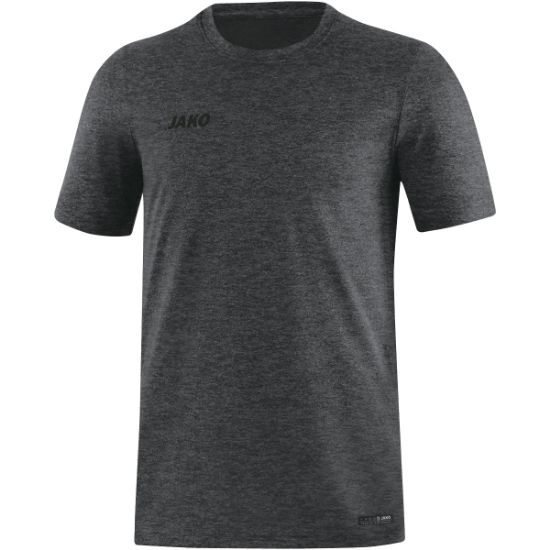 Afbeeldingen van T-shirt Premium Basics antraciet gemeleerd
