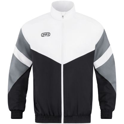 Afbeeldingen van Vest Retro zwart/wit/steengrijs