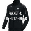 Afbeeldingen van PAKKET 4: U15-U21-RES B